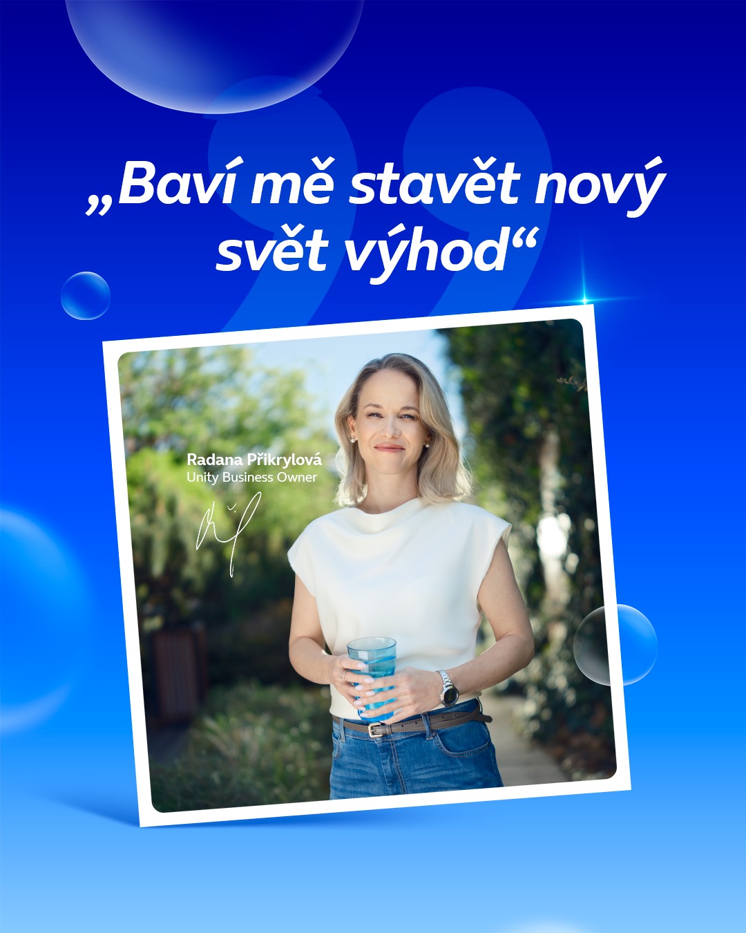 Radana zákazníkům přináší jedinečné výhody přes program Unity, který propojuje O2 a Air Bank. 💙💚

Co obnáši práce Business Ownera? Proč Unity není jen „další slevový program“? A proč je pro ni důležité pracovat tam, kde je prostor růst? 

Mrkněte na celý rozhovor na blogu. 🎙️ Link v biu.

#o2zije #kolegove #kariera #unity #svetvyhod #prace #smysl #najdisvemisto