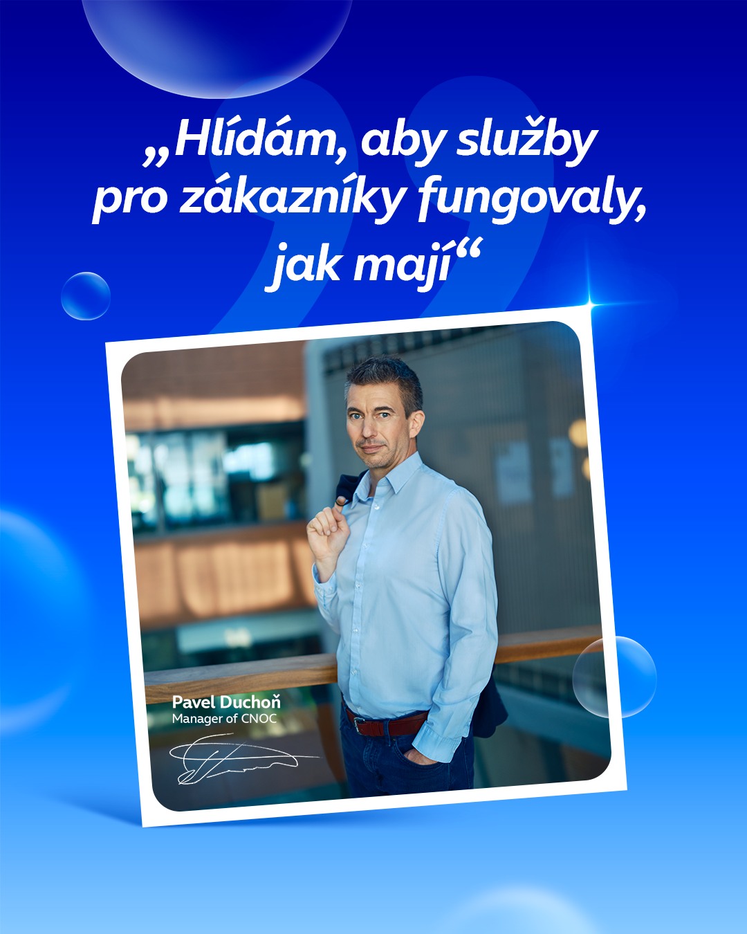 Jaké to je šéfovat dohledovému centru? 🤔 Nádech. Výdech. Zachovat klid, pochopit dopad, najít příčinu, svolat správné lidi a začít řešit. Ale hlavně mít kolem sebe lidi, na které se můžete spolehnout. 💙

Co všechno hlídá Pavlův tým v našem dohledovém centru? 🛡️ Proč je důležitější vůle než skill? A proč ani dvacet let ve světě technologií není mnoho? 🎙️ Přečtěte si celý rozhovor na našem blogu.

#o2zije #kariera #kolegove #dohledovecentrum #bezpecnost  #prace #najdisvemisto