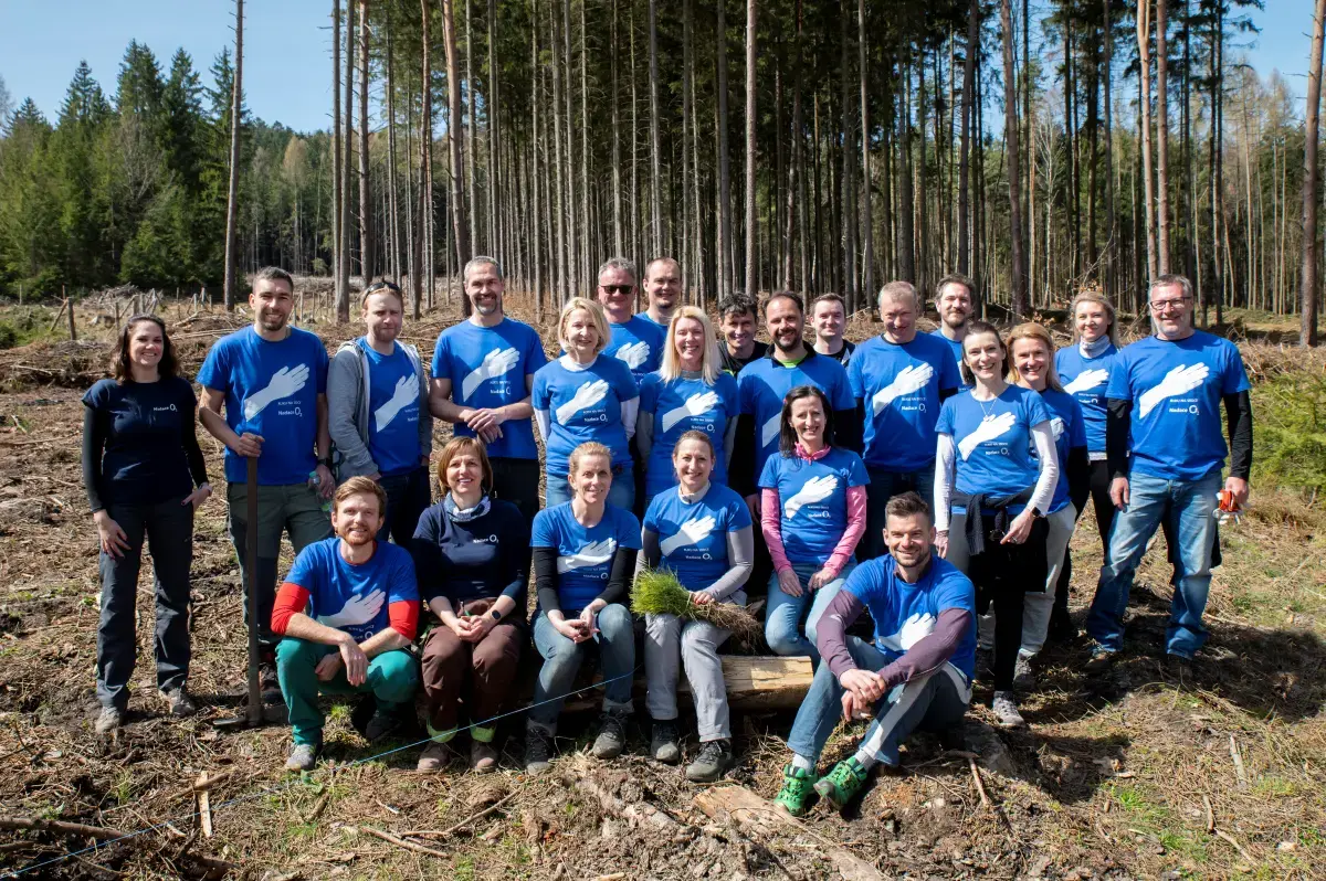 O2 sazime stromy teambuilding